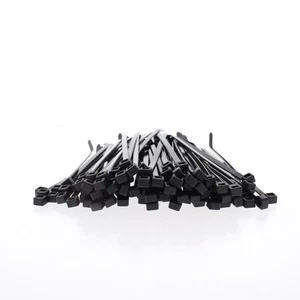 NSI GRP-6500 Kabelbinder schwarz 6 Zoll 50 Pfund Packung mit 100 - Bild 1 von 4