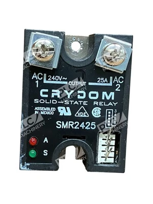 Crydom SMR2425 Solid-State Relay 25A 240VAC | Panel-Mount SSR w/ LED Indicators - Image 1 of 4