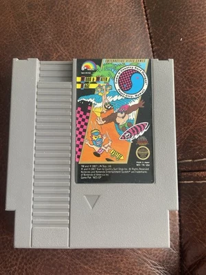 T&C Surf Designs: Wood & Water Rage Nintendo NES Cartridge Only Tested & Working - Image 1 of 2