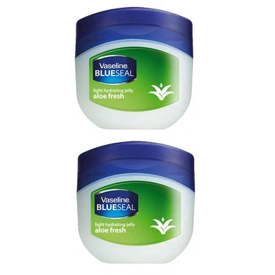 2 x Vaselina Aloe Fresh Light Hydrating Blue Seal Jelly, 3,38 oz (100 ml) Foto 1 de 3