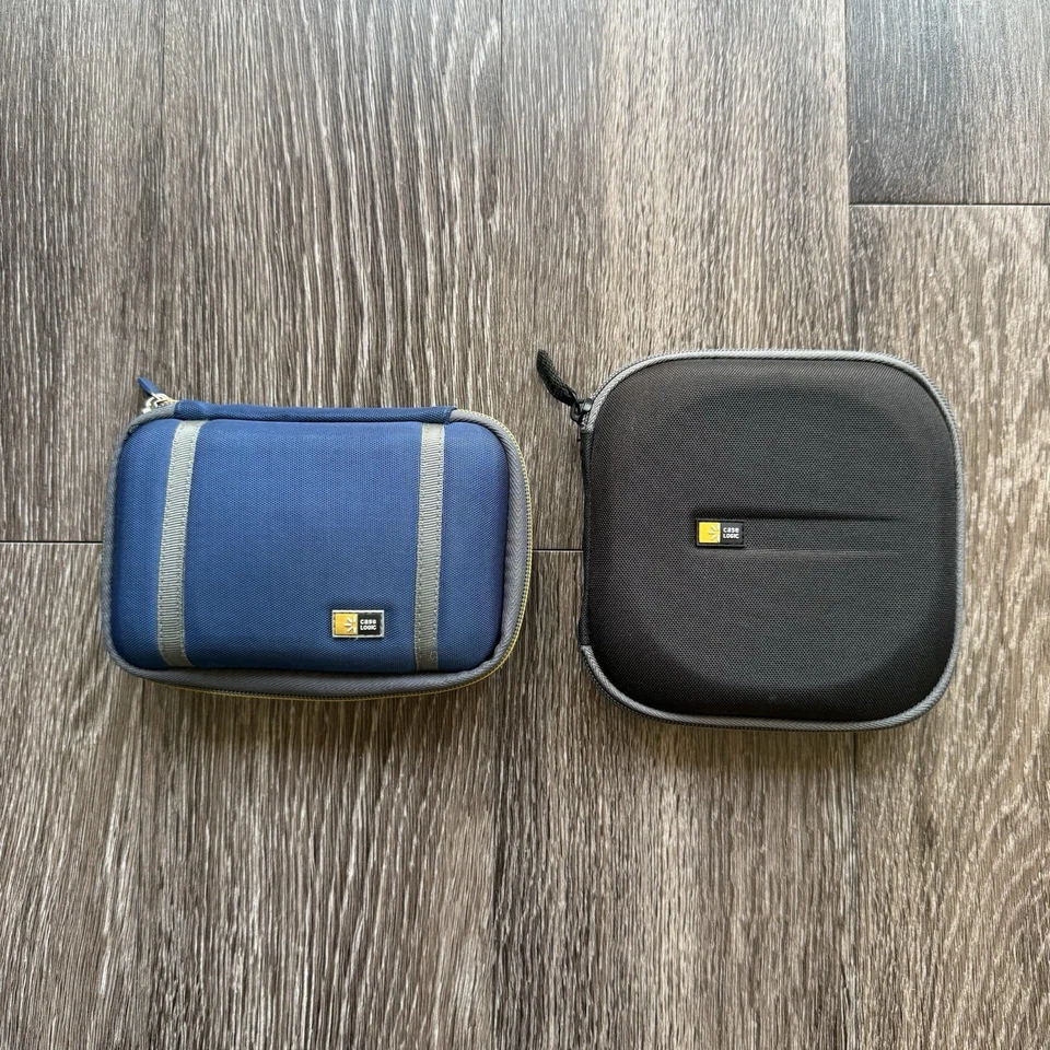 Case Logic Movie CD Case Lot of 2 Blue Black - Image 1 of 4