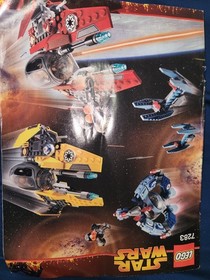 LEGO Star Wars: Ultimate Space Battle (7283) 97% Complete W/ Instructions No Box