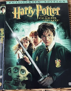 Harry Potter and the Chamber of Secrets Full-Screen Edition DVD PG Movie π - Picture 1 of 12