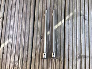 2x 9" Old Skool Bühnenständer gebraucht Karpfen Angelausrüstung - Bild 1 von 5