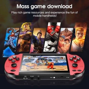 Handheld Portable Game Console 8G  Pre installed 1000 Free Games X7 4.3 Inch  - Picture 1 of 12