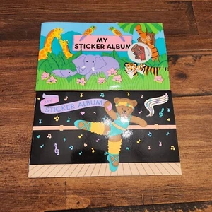 Sandylion My Sticker Book Ballerina And Jungle Book 1992 Lot Of Two - Picture 1 of 16