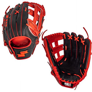 SSK Z5 Craftsman 12.75" Outfield Baseball Glove Z5-1275BLKRED3