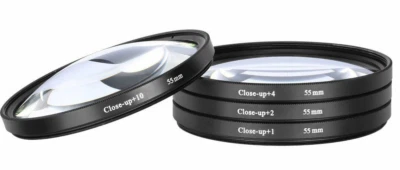 Macro Close up Lenses Lens Filters for Panasonic Lumix DC FZ-82,FZ80,FZ72, FZ70 - Image 1 of 4
