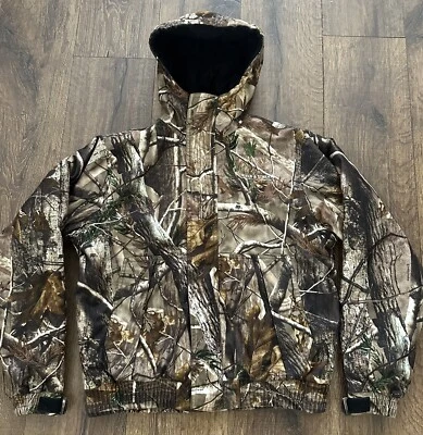 Field & Stream Boys Full Zip Insulated Hooded Realtree AP Hunting Jacket Large - Image 1 of 4