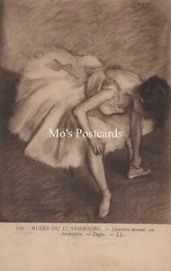 Theatrical Postcard-Dancing,Ballerina,Ballet Dancer,Musee Du Luxembourg RS40488 - Picture 1 of 2