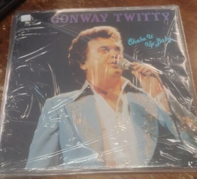CONWAY TWITTY - SHAKE IT UP BABY LP BRAND NEW VINYL RECORD 1982      - Image 1 of 2
