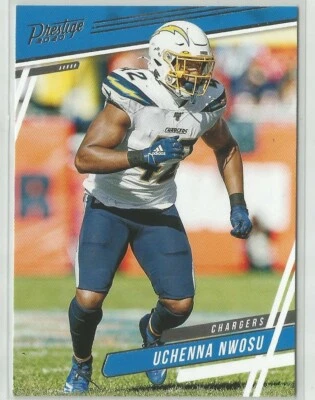 Uchenna Nwosu Los Angeles Chargers  2020 Prestige Football #52 - Image 1 of 2
