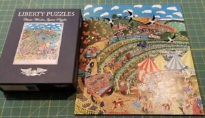 Liberty Classic Wooden Jigsaw Puzzle, “The Wine Tour,” 495 pcs, 14.75" x 15.5"