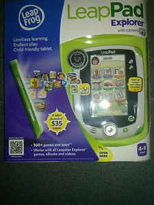 Leappad explorer learning tablet GREEN Leapfrog Brand new factory Sealed - Picture 1 of 4