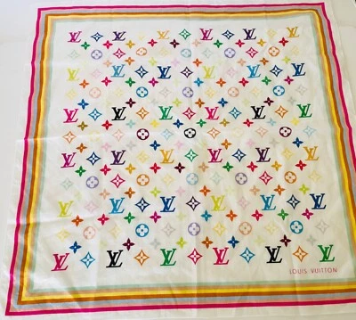 Louis Vuitton x Takashi Murakami M71911 Bandana Monograma Multicolor Foto 1 de 4