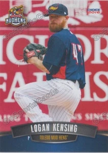 2016 Toledo Mud Hens Logan Kensing RC Rookie Tigers - Picture 1 of 1