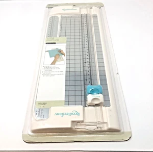 Paper Trimmer Recollections White 16 in x 6.4 in w 1 Straight and 1 Score Blade - Picture 1 of 11