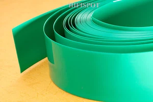 Flat width 62mm,Diameter 39mm PVC HEAT SHRINK TUBING TUBE 6FT   - Picture 1 of 3