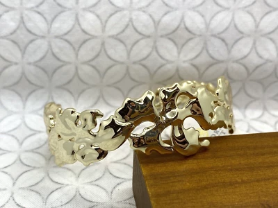 Kendra Scott Savannah Cuff Bracelet Gold Tone New - Image 1 of 4