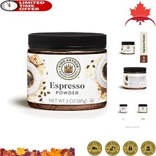 Premium High-Quality Espresso Powder - Kosher Certified - 3 oz - Versatile