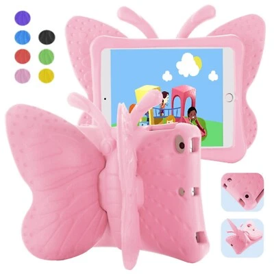 Butterfly Stand Case Cover For iPad 7th/8th/9th/10th/11th Gen A16 2025 Kids Gift - Image 1 of 4