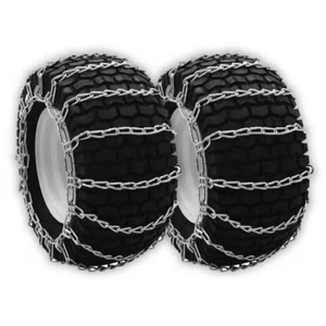 Catene per pneumatici 2 maglie 20x8x8, 20x8x10 - Sostituisce MTD 490-241-0023, Set di 2 zinchi - Foto 1 di 3