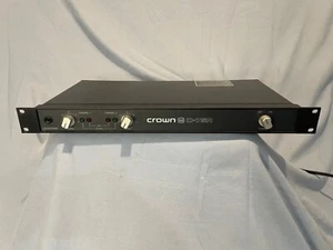 Amplificador de potencia de 2 canales Crown D-75A - probado - ¡bueno! - ProSoundUniverse. - Imagen 1 de 2