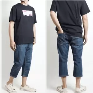 Levi’s 505 Regular Performance Cool Stretch Cropped Jeans Size 30 NWT Vacation - Picture 1 of 11