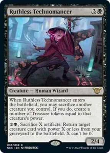 ​MTG Ruthless Technomancer - Kamigawa: Neon Dynasty Commander - Near Mint EN  - Picture 1 of 1