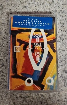 Soul II Soul - Vol 2 1990 A New Decade Cassette SEALED w/ Hype Sticker  - Image 1 of 4