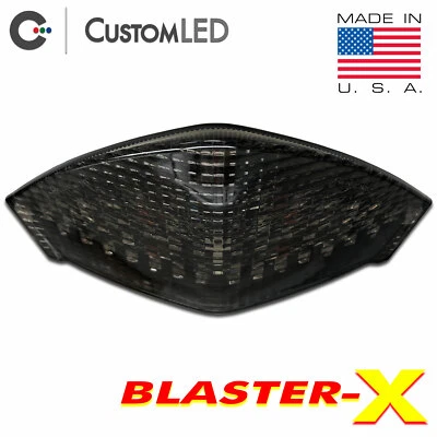 Luz trasera integrada 1290 Super Duke R Blaster-X lente ahumada KTM programable Foto 1 de 2