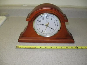 Firstime Brownstone Tabletop Mantle Clock - American Timekeeping Co. - Picture 1 of 4