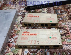 2x Alice stereo matchpal bal to unbal / unbal to bal audio converters with gain - Picture 1 of 6