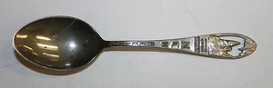 Vintage Chinese Temple Carlsbad Caverns New Mexico Sterling 3 1/2"Souvenir Spoon - Picture 1 of 4