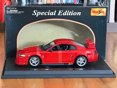 Maisto Edición Especial 2000 SVT Mustang Cobra R SN95 Diecast Escala 1:18 Foto 1 de 4