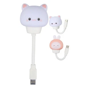 USB LED Light Voice Control 3 Brightness Timing Eye Prot-ection Portable Cut Hot - Afbeelding 1 van 13