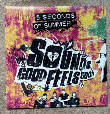 5 SECONDS OF SUMMER - SOUNDS GOOD FEELS GOOD 2015 Vinyl LP 180g B002398901 NM - Image 1 of 4