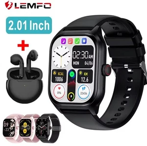 Pack Montre Connectée LEMFO LT10 + Écouteurs Bluetooth Sans Fil | Écran HD 2.01’ - Imagen 1 de 24