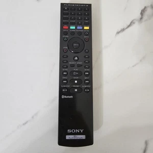 Sony Oem Bd Playstation 3 PS3 Blu-Ray DVD Remote Control CECH-ZRC1U Works Tested - Picture 1 of 7