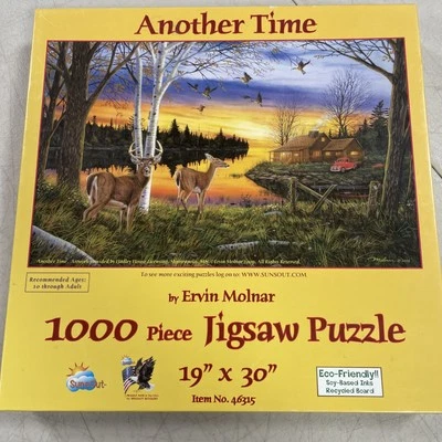 SunsOut Puzzle Another Time 1000 Pieces Ervin Molnar Art   Complete - Image 1 of 4