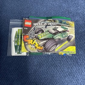 LEGO Racers 8138 Phantom Crasher 100% Complete W/Instructions & New Stickers