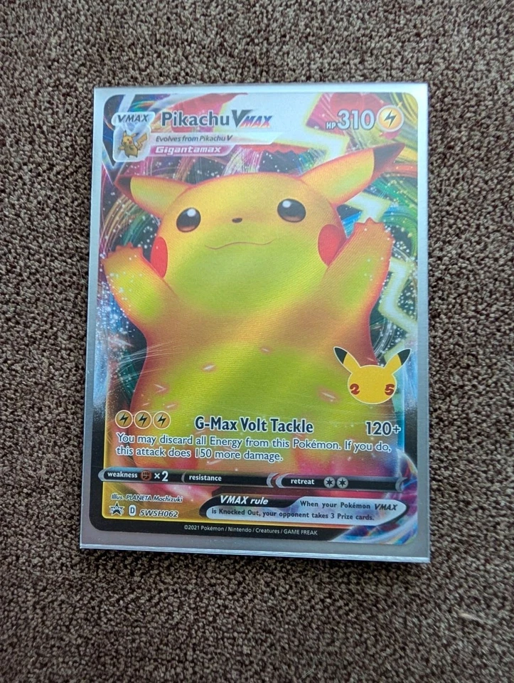 Pikachu VMAX SWSH062 SWSH: Sword & Shield Promo Cards Holo - Image 1 of 1