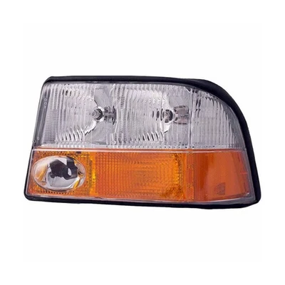 For GMC Jimmy 1998-2005 Headlight Driver Side | Clear And Amber Lens | Halogen - Image 1 of 4