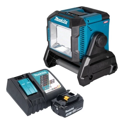 Makita ML 005 G RF1 Baustrahler 18 / 40 V max. 3.600 lm + 1x Akku 3,0 Ah + Lader - Bild 1 von 4