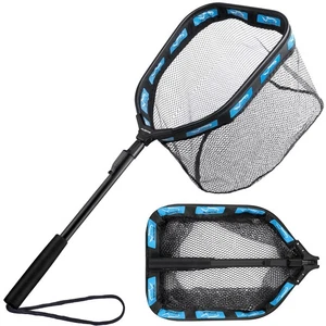 Floating Fishing Net for Steelhead, Salmon, Fly, Kayak, Catfish, Bass, Trout ... - Picture 1 of 5