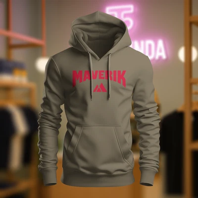 Maverik 便利店徽标 HOODIE Funny 美国制造 S-3XL — 第 1/2 张图片