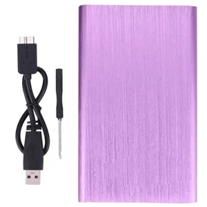 MSATA To USB 3.0 SSD Enclosure 6Gbps for MSATA SSD 30*25/30*50 (Purple) - Afbeelding 1 van 10