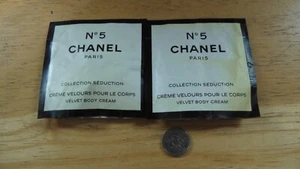 Chanel No 5 Collection Seduction Velvet Body Cream Hydrate Perfume X2 - Picture 1 of 2