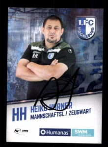 Heiko Horner Autogrammkarte 1 FC Magdeburg 2021-22 Original Signiert - Picture 1 of 2
