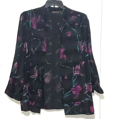 Chaqueta Blazer Artsy Picadilly Plus Para Mujer Gran Tamaño Officecore Abuela Chic 18 Foto 1 de 4